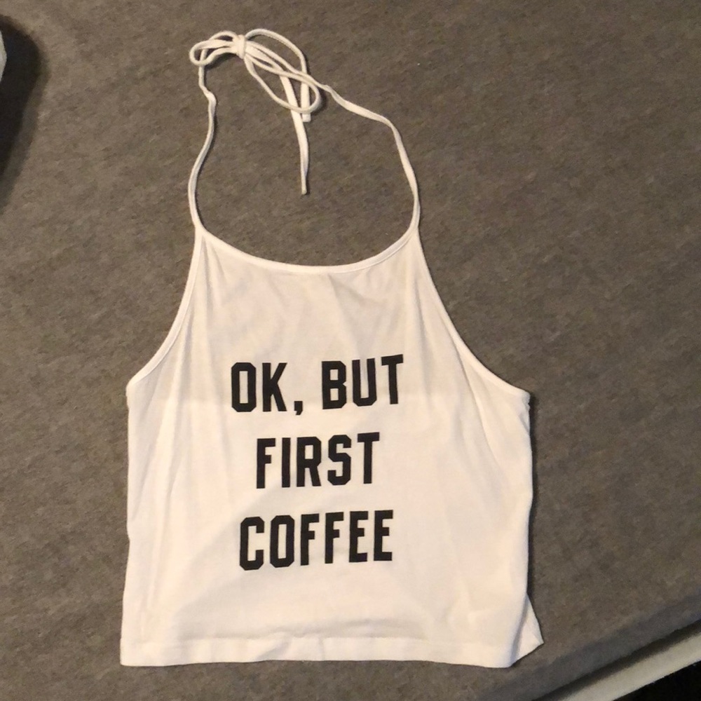 Brandy Melville Crop top halter